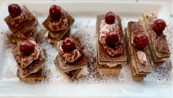 Schwarzwalder wafeltaartje
