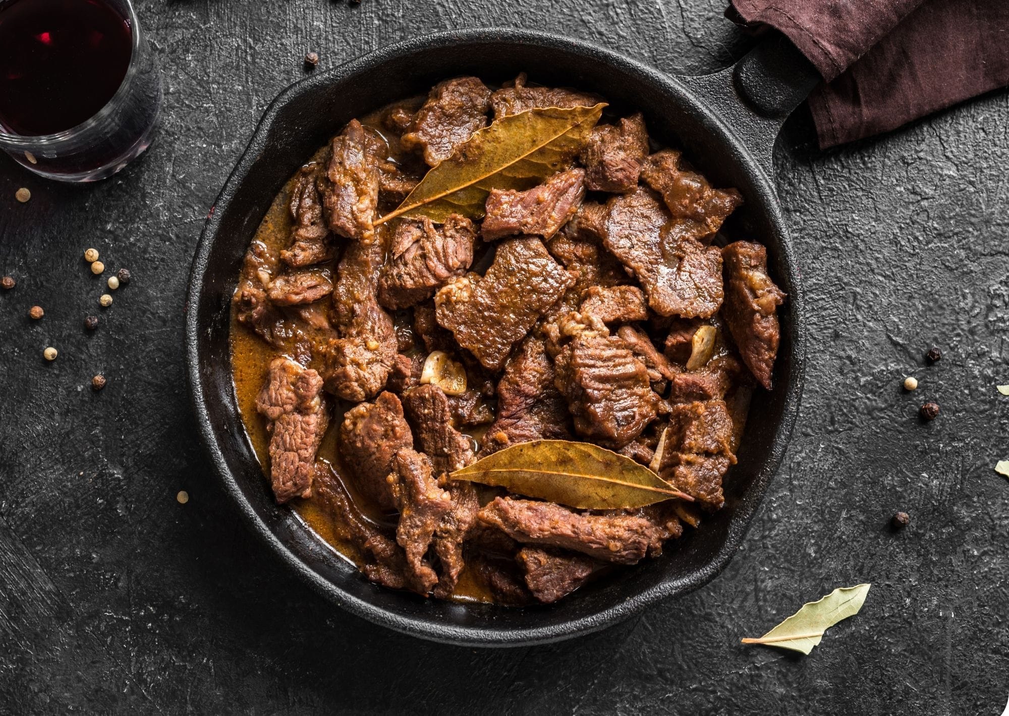 Stoofvlees met ontbijtkoek